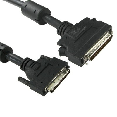 SCSI 2-5 Half Pitch 50 Pin Stecker auf VHDCI Stecker Kabel 1m