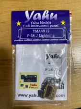 Yahu Models 1/48 Yahu Models P-38J Lightning Instrument Panel