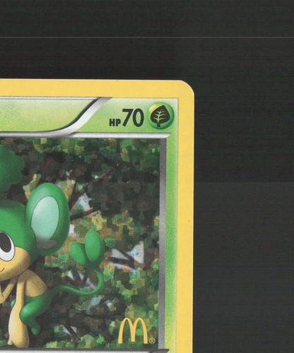 Tarjeta Pokémon rara holográfica promocional Pansage 2/12 McDonalds 2012 LP - Imagen 4 de 10