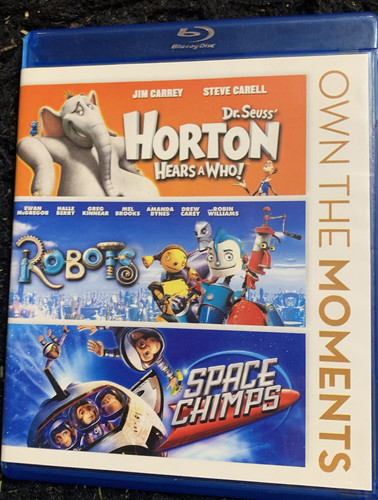 New DR. SEUSS: Horton Hears a Who / Robots / Space Chimps (Blu-ray 2012) - Picture 1 of 2