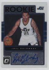 2016-17 Panini Donruss Optic Rookie Signatures Joel Bolomboy #19 Auto 17xm