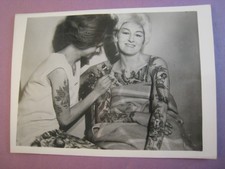 Scarce, early, Photo ... , TATTOOED LADY ... KOBEL  T-1195, CINDY RAY, SIGNED