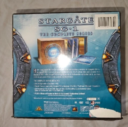 Stargate SG-1 - The Complete Series Collection (DVD, 2007, 54-Disc Set, Metal... - Image 3 of 4