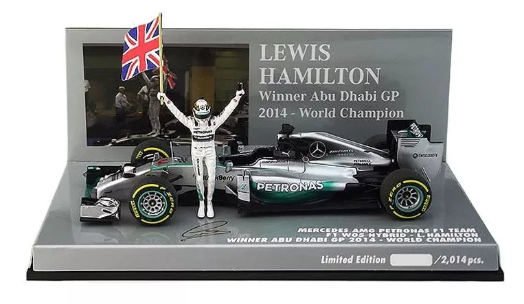 LEWIS HAMILTON WORLD CHAMPION 2014 - Immagine 4 di 4