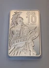 10oz. FREEDOM BAR  of .999 Pure Fine Silver