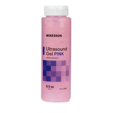 McKesson Ultrasound Gel Pink 8.5 oz. Bottle 4961 (12 per Case)