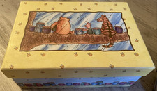Vintage Classic Pooh Photo Box Winnie The Pooh Keepsake Storage Container