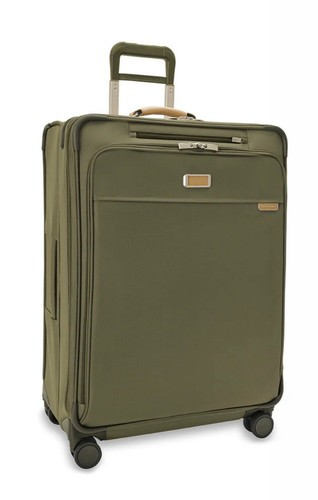 Briggs & Riley 26" Inch Expandable Baseline Upright Olive Suitcase 05-U26NX - Bild 3 von 16