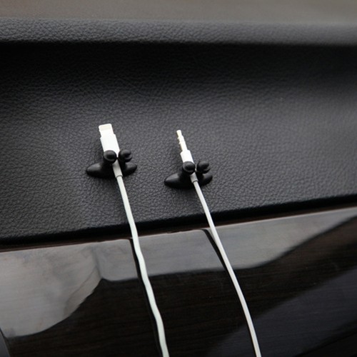 16 Pcs Cable Clips Self-adhesive Holders Vehicle Harness Clamp Clamps Organizer - 第 5/12 張圖片