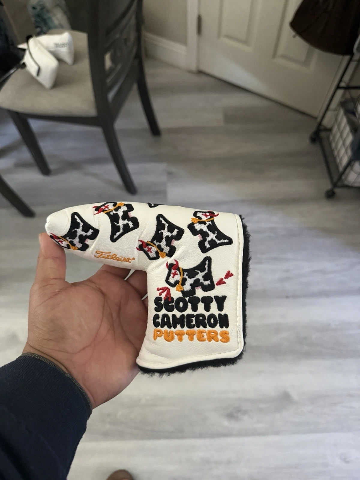 Scotty Cameron Cow Dog 2026 Golf Championship Blade Putter Headcover NEW