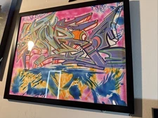 original graffiti art Hand Painted Burner TOPIK DRUG CREW! NYC