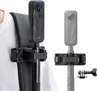 Selfie Stick Holster Backpack Strap Clip Mount for Insta 360 X5 X4 Air Go Ultra