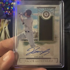 2024 Panini Boys of Summer Prospect Signatures Jacob Gonzalez Auto /99 RPA RC