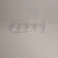 Funko Bitty Pop Clear Acrylic Display Shelf Stackable Mini Organizer Used EXC