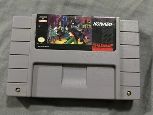 The Adventures of Batman & Robin SNES  Authentic Cartridge Tested