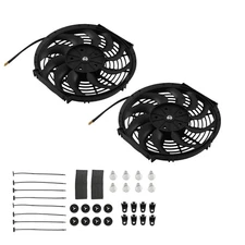 12 inch Electric Cooling System 2250RPM for Universal Radiator Application Black