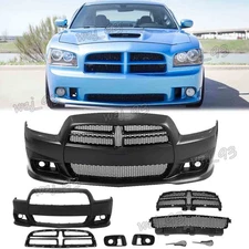 SRT8 SRT-8 HELLCAT STYLE FRONT BUMPER CONVERSION KIT FOR 11-14 DODGE CHARGER