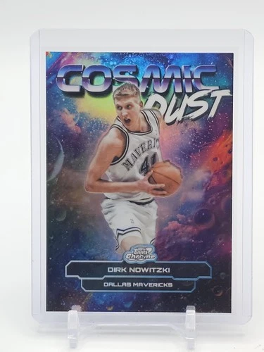 2025 Topps Cosmic Chrome Dirk Nowitzki Base (RAW)