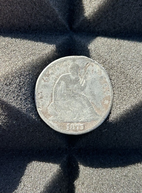 1875 Liberty Seated Half Dollar Silver 50 Cents