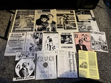 80s Music Zines lot of 14 Punk Etc DIY