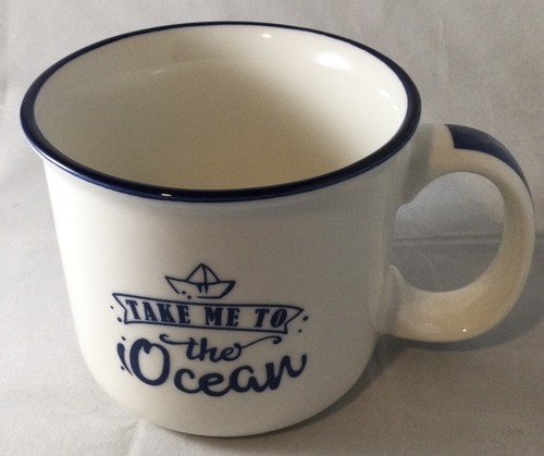 Take Me To The Ocean Oversized Coffee Mug - Picture 3 of 11