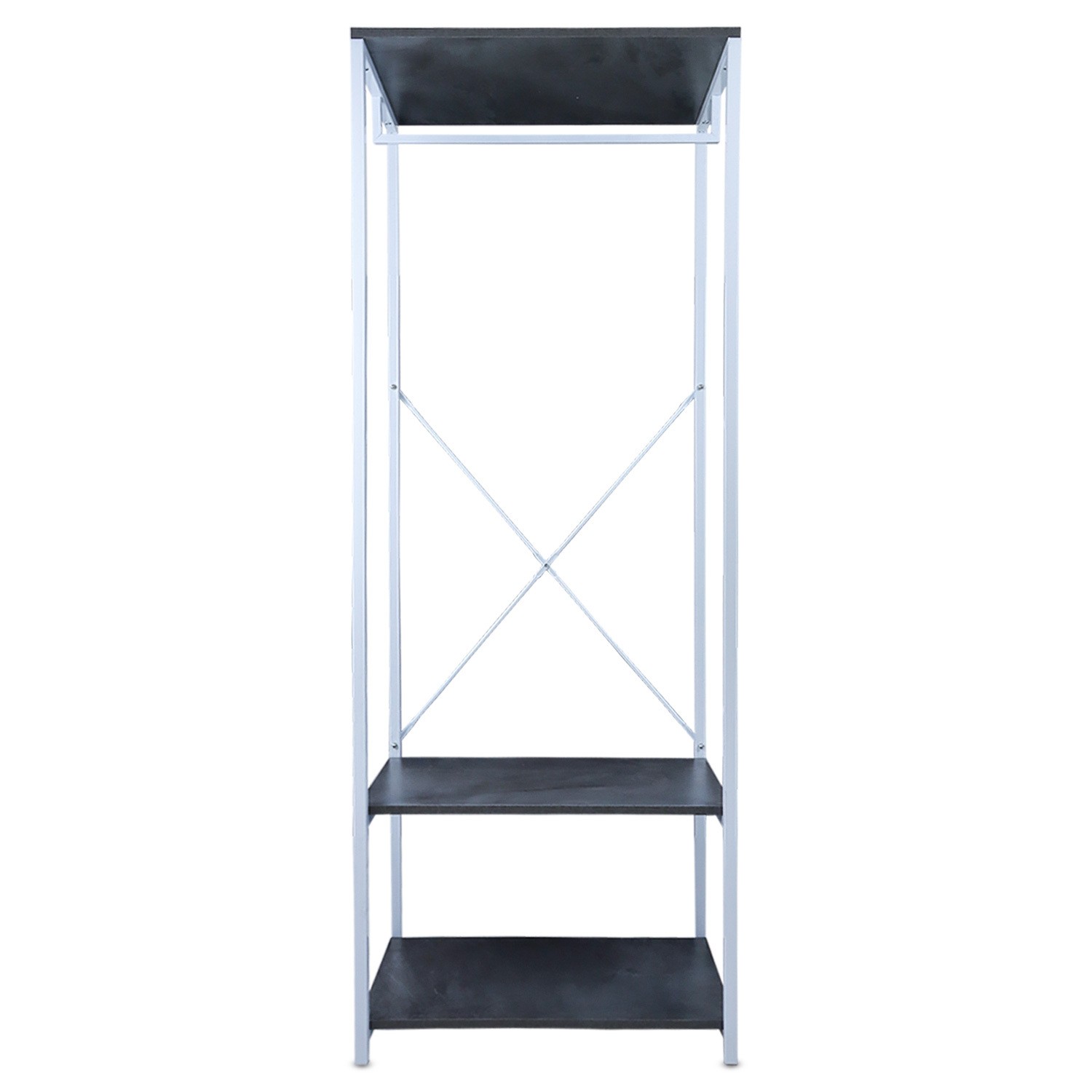 CASA COLLECTION Appendiabiti Design 3 Ripiani 60x40x167cm - Elegante