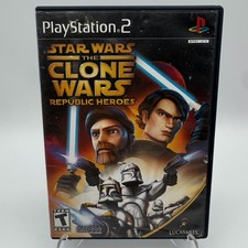 Star Wars Clone Wars: Republic Heroes - Playstation 2 PS2 CIB W/ 1 Year Warranty