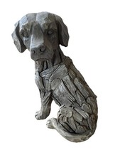 Driftwood Dog Ornament Large Rustic Wooden Style Figurine The Range