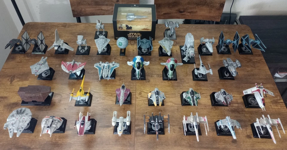 Star Wars Starships Select Juego Completo 37 Colección Como Nuevo Hot Wheels Foto 2 de 4