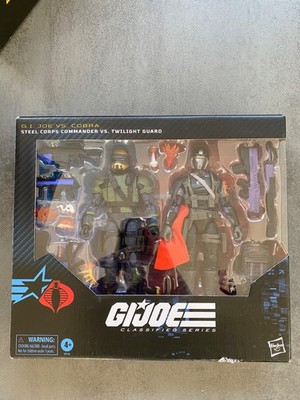 G.I. Joe Classified Series Steel Corps Commander Vs. Twilight Guard 6 Inch Actio