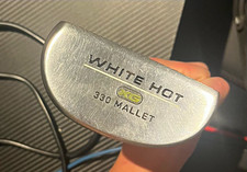 Odyssey White Hot 330 Mallet Right-Hand Putter Steel Shaft Silver 1 Club