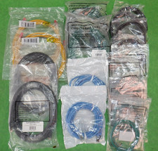 CAT 6 UTP Patch Cable 23AWG 550MHz RJ45 Cable 20/14/10/7/5 feet NEW LOT OF 17
