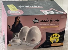 Tommee Tippee "Made for Me" In-Bra Wearable Electric Breast Pump- NEW (Open Box)