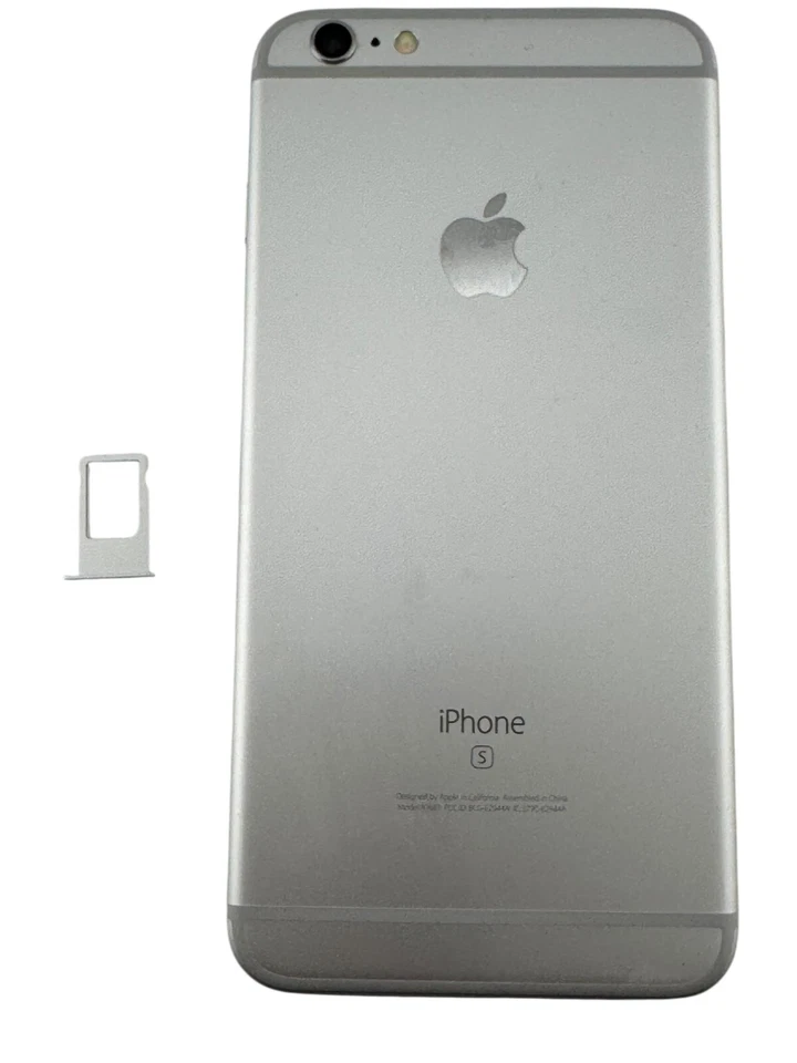 ✅ Carcasa Carcasa Trasera Marco Original iPhone 6s Plus A1634・Plateado ✅ Foto 2 de 3