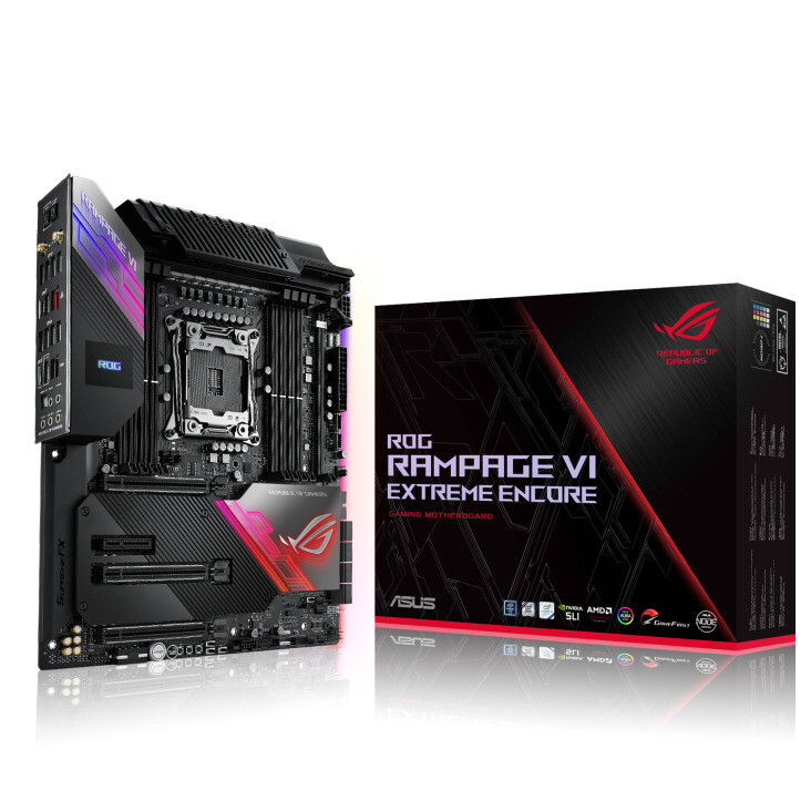 ASUS ROG Rampage VI Extreme Encore INTEL X299 LGA 2066 support