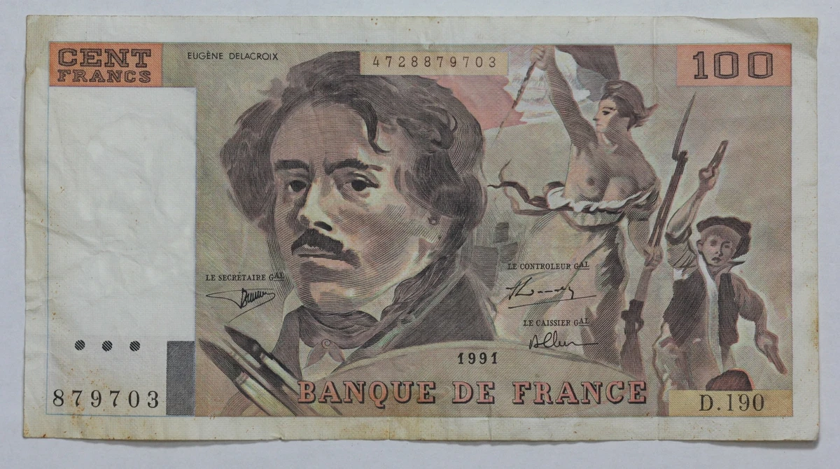 1991 Banknote French Paper Money for sale | eBay