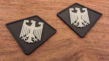 2x Emblem/Patch Bundesadler f&uuml;r Cobra Adder/RX/R9/Siege 300