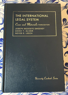 The International Legal System, Cases and Materials, Third Edition, Hardback