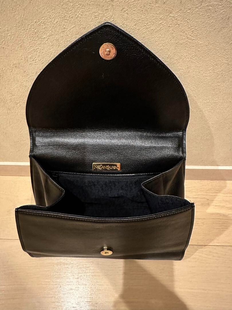 バッグ YSL Handbag Rank A Yves Saint Laurent [Rank A w/Bag] YSL Top Handle Bag Hobo