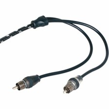 Rockford Fosgate RFIT-6 Dual Twist Signal RCA Cable 6' 1.8 Meters 