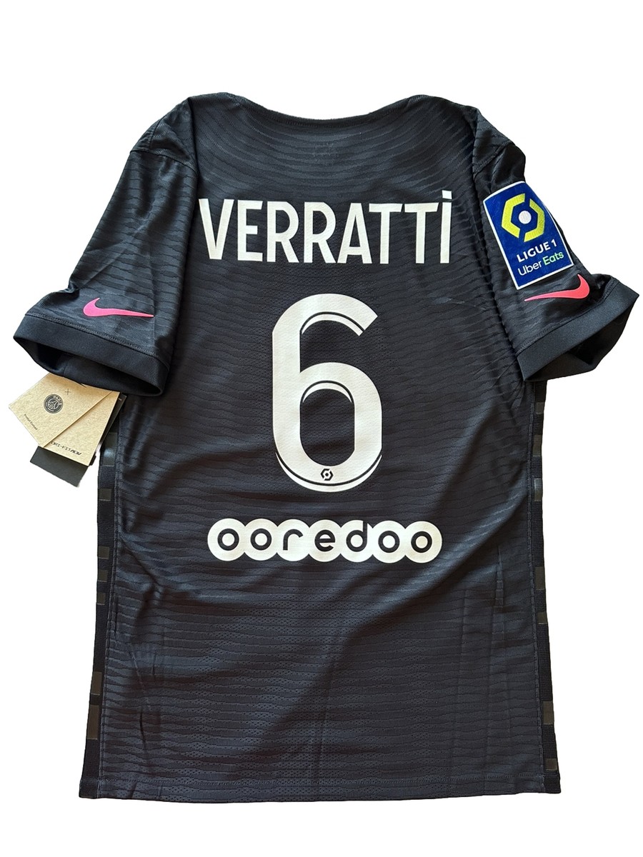 Maillot Verratti PSG Ligue1 Vaporknit 2021/2022 | eBay