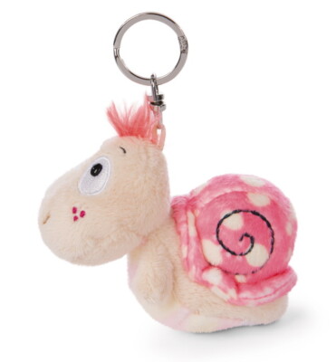 47935 NICI Hello Spring Bean Bag Schlüsselanhänger Schnecke rosa