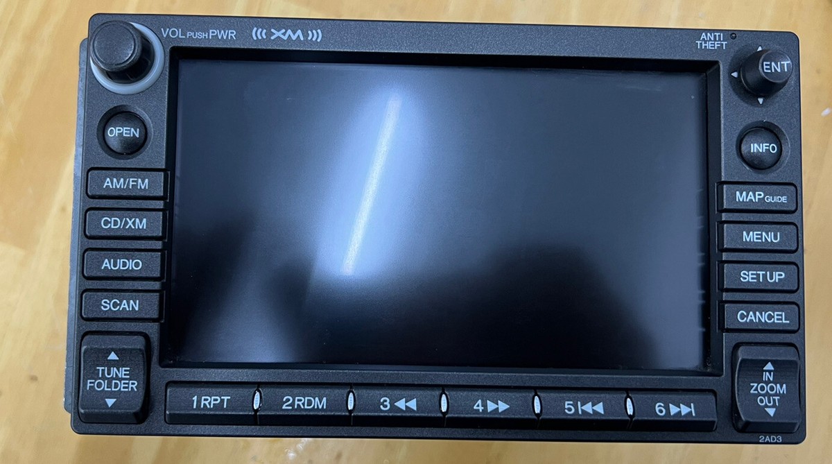 2006-2009 HONDA CIVIC RADIO NAVIGATION GPS SCREEN DISPLAY 39541