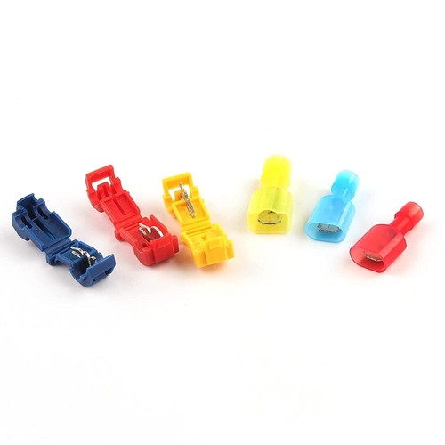 240 T-Tap Electrical Wire Connector Quick Splice Terminals Tap Car Audio AWG Kit - Picture 13 of 18