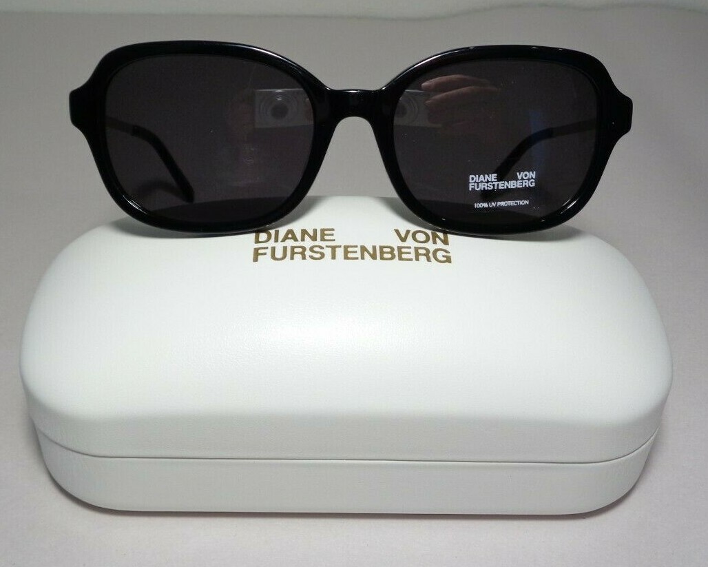 Diane von Furstenberg DVF685S Black New Sunglasses Diane Von Furstenberg Dvf685s Black Women main image 2