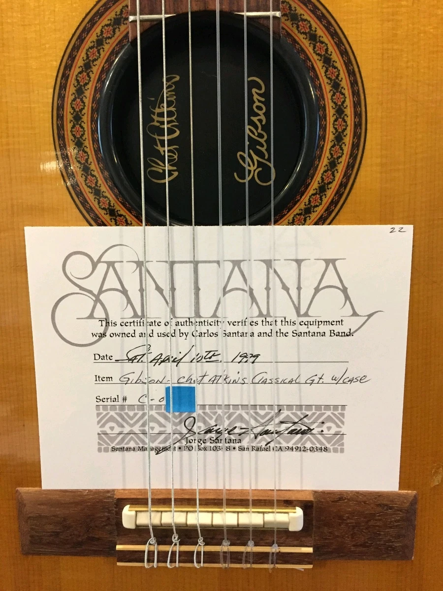 Carlos santana guitar for sale deals