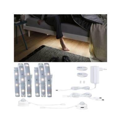 Paulmann MaxLED 250 Night Comfort Set für Doppelbett 2 m 4W 2700 K selbstklebend