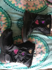 GREAT DEAL Size 6m Girls Heart TOTES Winter Boots 