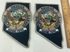 Nevada Highway Patrol collectable Patch Set 2...