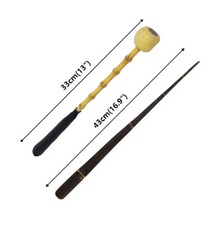 BAMBOO ROOT MALLET, STICK (CHAE) FOR CHANGGO or JANGGU  KOREAN HOURGLASS DRUM